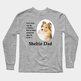 Sheltie Dad Long Sleeve T-Shirt